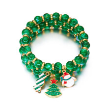 Christmas Bracelet Set for Women and Girls with Santa Tree