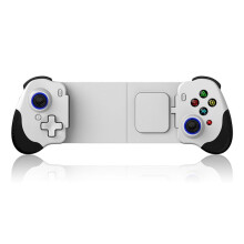 N01 Controller Cablato Allungabile Tipo C Android I15 Mobile Streaming PC Cloud Gaming con Joystick A Latenza Zero Bianco