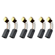 6Pcs Carbon Brushes 6 X 10 X 14mm Motor Carbon Brushes for Parkside PBH 1500 A1 Power Tools Accessories Replacement