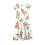 Mädchenkleid mit Blumenmuster, Volantärmeln und 2