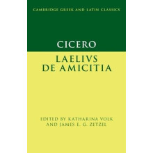 Cicero Laelius de amicitia Hardcover Book