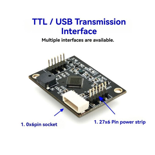 GM805-L Series UART USB DC5V Barcode Scanner Reader Module 1D/2D QR Bar Code Reader for Android (7-70cm) 1