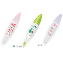 Decorative Pen with Animal Design and Lace Tape for