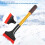 Car Snow and Ice Scraper with Foam Grip and Rubber Edge 5