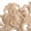 Wood Carved Corner Onlay Applique Unpainted Frame Decal 2 4