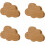 Wooden Drawer Handles Beech Cloud Style 4 pcs 1