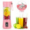 Mini USB Rechargeable Blender 380ml 2200mAh 6-Blade 7