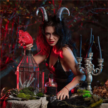 Halloween Trick Toy Fake Heart Finger Set Haunted House Decoration Human Body Simulation Organ
