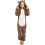 Bear Ear Plush-Lined One-Piece Pyjama Set Hooded Ages 3-12 1