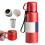 Stainless Steel Vacuum-Insulated Tea Infuser Bottle White 1