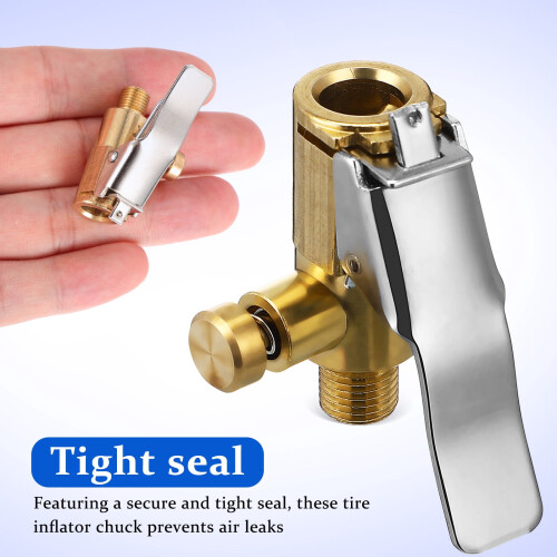 Air Pump Conversion Clip Chuck for Tire Inflator 2 pcs 2