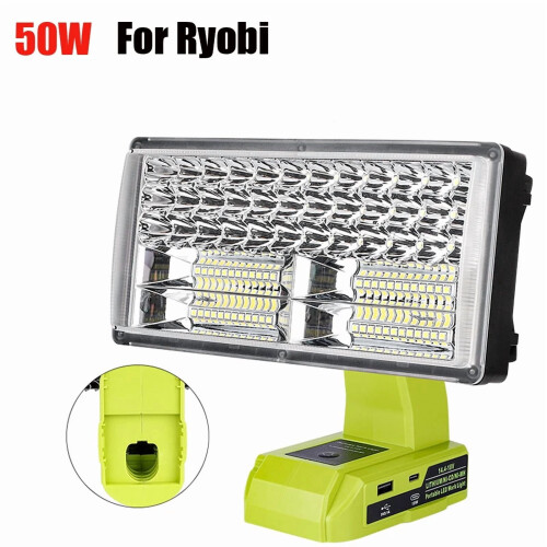 50W LED Portable Work Light for 18V Battery Tools