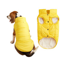 Winter Dog Vest Fleece Lined Lightweight Warm Coat for