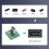 USB 2.0 Mini-B Female Socket Vertical PCB Mount Solder Type 7