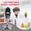 1600X 3-in-1 High-Definition Digital Microscope LED Portable  Connect for Android Pc Computer Children'S Teaching 5