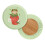 Housse de tabouret de bar Frog Strawberry, coussin taille S, lot de 2 2