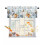Fall Valances Pumpkin Grass Green Eucalyptus Aqua Blue 1