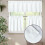 Ensemble de rideaux de cuisine Lemon Tree avec passe-tringle 24 pouces 5