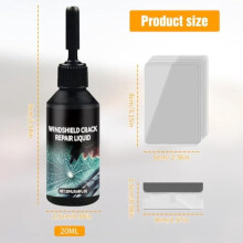 Windshield Crack Repair Kit Automotive Glass 1 Set