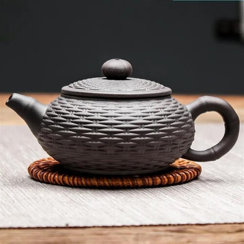 Yixing Purple Clay Tea Pot Handmade Large Capacity