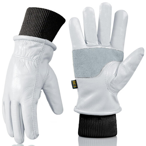 PUMIER Winter Work Gloves Men Water-Resistant Insulated