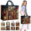 Gesteppte Damen-Reisetasche mit Blumenmuster 2