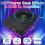 10 inch 800W slim under-seat car subwoofer with built-in 2