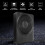 10 inch 800W slim under-seat car subwoofer with built-in 3
