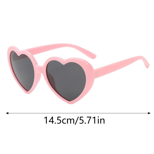 Γυαλιά ηλίου ρετρό σε σχήμα καρδιάς Polarized Oversized 1