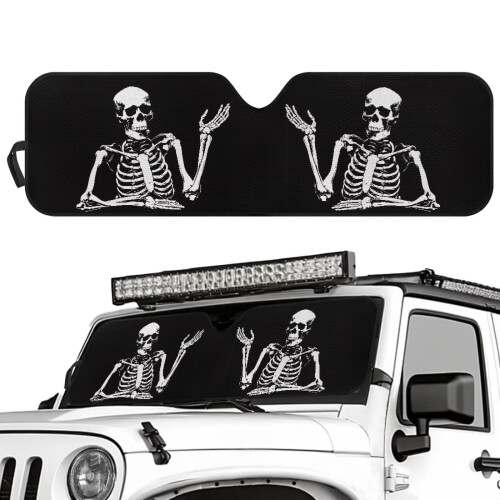 Foldable Windshield Sun Shade for Jeep Gladiator and 1