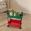 Mobile Storage Cart 2-Tier Ventilated Durable Plastic 5