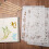 Flower Butterfly Bird Stencil Set Reusable Plastic 3 pcs 8