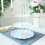 Plastic 3-Tier Cake Stand Set 4-Piece 1