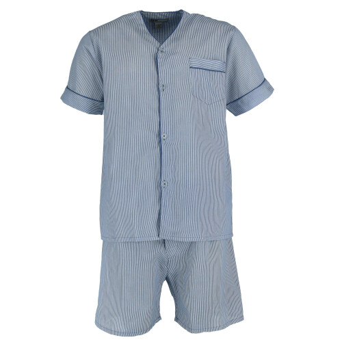 Ten West Apparel Men's Short Sleeve Short Leg Pyjama Set
