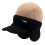 Dual-Tone Knit Baseball Cap Outdoor Warm Windproof 1