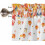 Thanksgiving Kitchen Curtains Rod Pocket 24 inch Orange 3