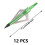 Crossbow Broadheads 3-Blade 12-Pack with Storage Box 6