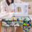 Floral Daisy Sewing Machine Mat Foldable Noise-Reducing 4