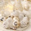 Christmas Tree Ornaments Red Green Gold 16PCS 5
