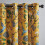 Mustard Yellow Kitchen Tier Curtains 36 Inch Botanical 4