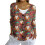 Women's Christmas Print Button-Up Cardigan Red 1