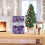 Purple Christmas Ornament Set Shatterproof 12 pcs 6