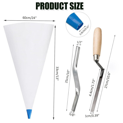 Heavy Duty Grout Bags for Tile Installation 3-Pack 2