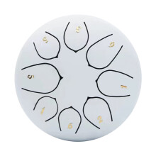 Outdoor Rain Drum Steel Tongue Drum 12-Tone 11.4 cm with