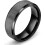 Stainless Steel Wedding Ring 7mm Sandblasted Polished 1