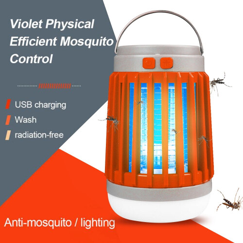 Camping Lantern with Bug Zapper and Solar Mosquito Killer 1