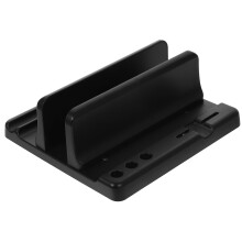 Laptop Stand Vertical Bracket 1 PC Black