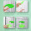 Automatic Bird Feeder and Water Dispenser Plastic Clip 8