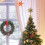 Christmas Star and Snowflake Projector Tree Topper Hollow 5