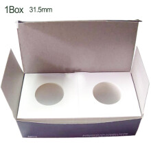 RAINB Coin Holder Storage Box Square Cardboard 12 Pack